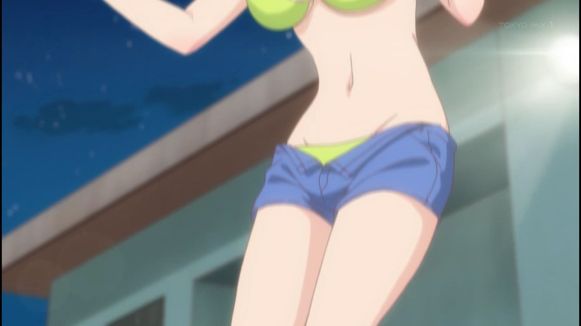 Anime [waste of high school girl] 8 episodes, such as erotic swimsuit and erotic dressing of girls 18