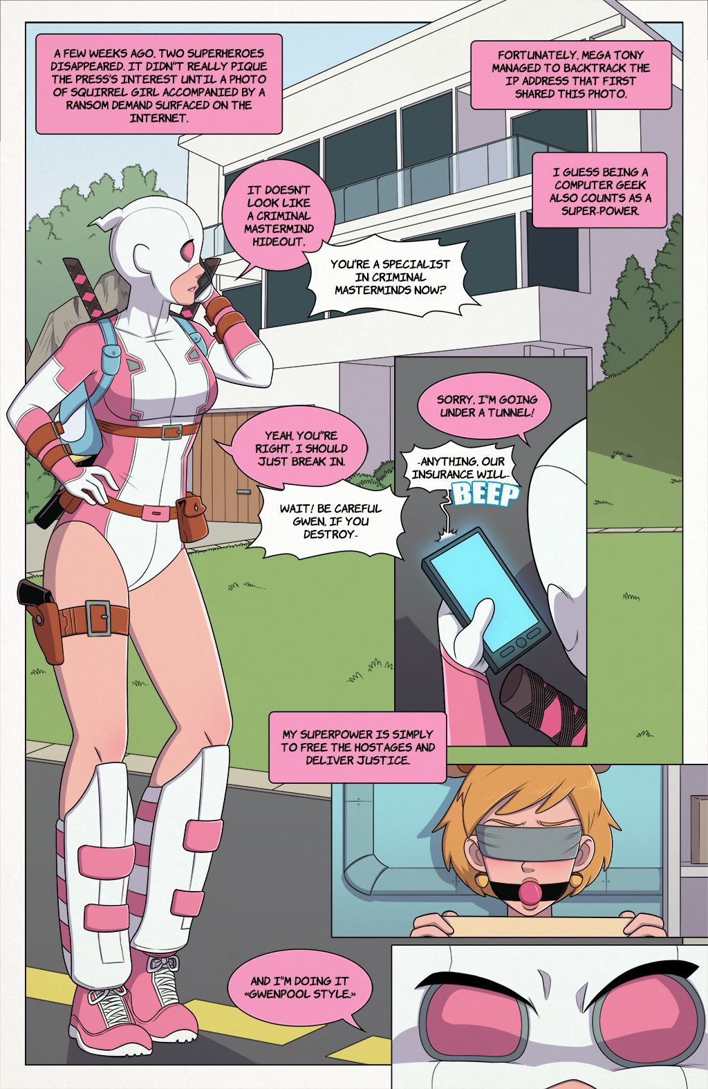 [PieceofSoap] Shits and Giggles (Gwenpool) [Ongoing] 3