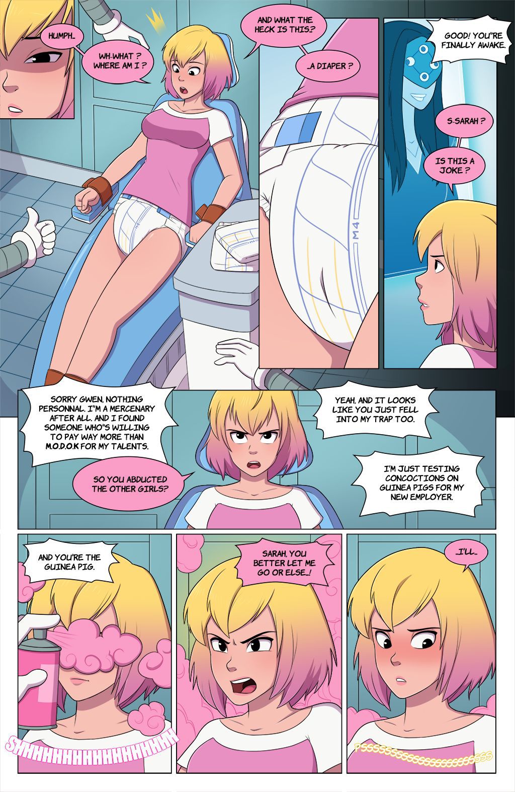 [PieceofSoap] Shits and Giggles (Gwenpool) [Ongoing] 5