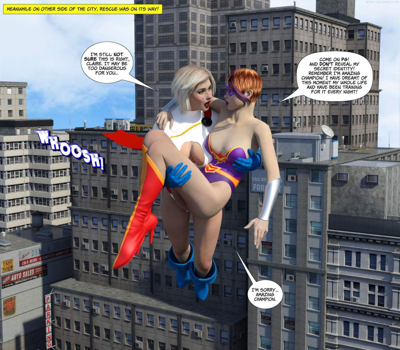 [DBComix] New Arkham for Superheroines 5 - All Work and No Play 53