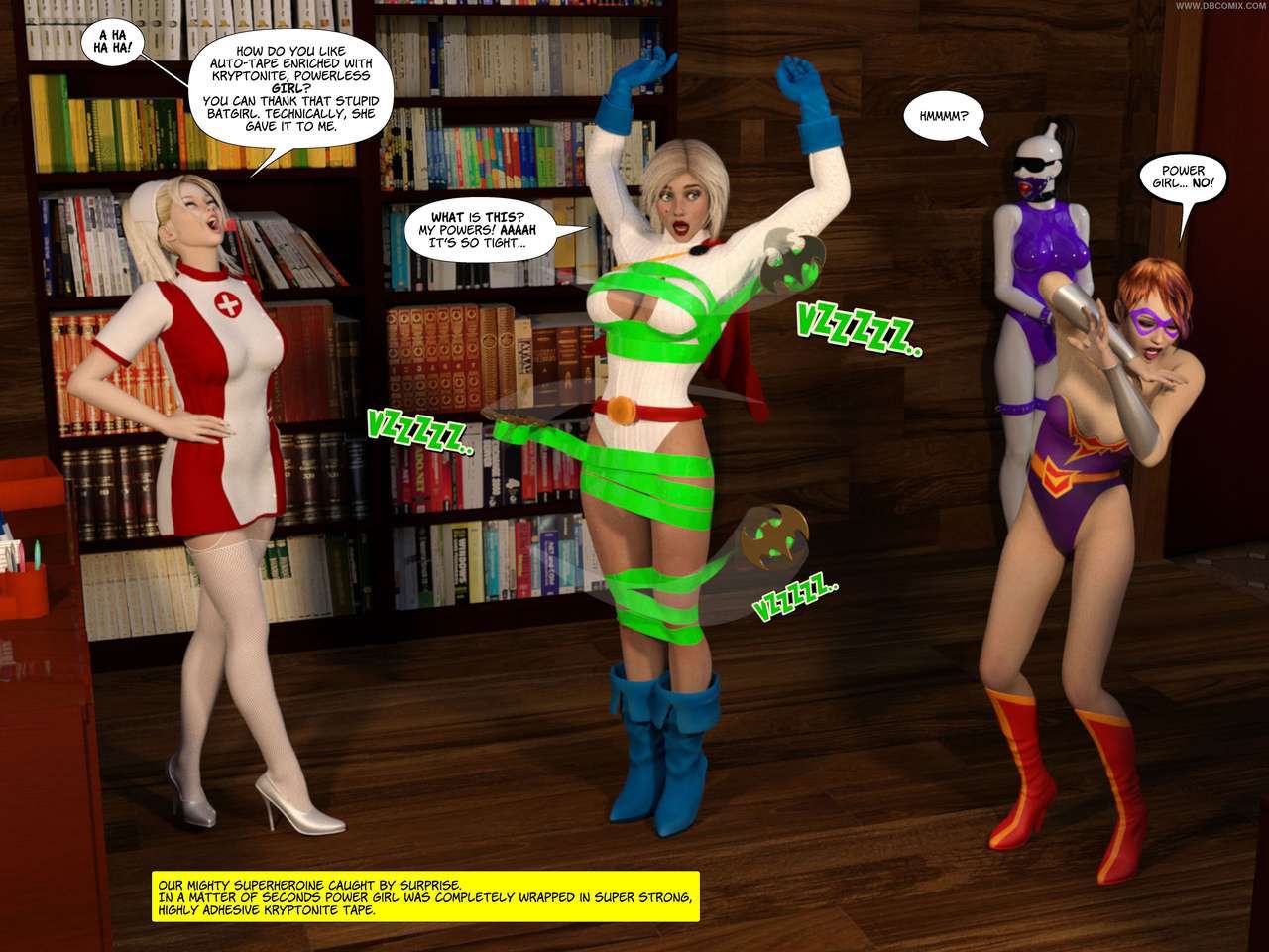 [DBComix] New Arkham for Superheroines 5 - All Work and No Play 59