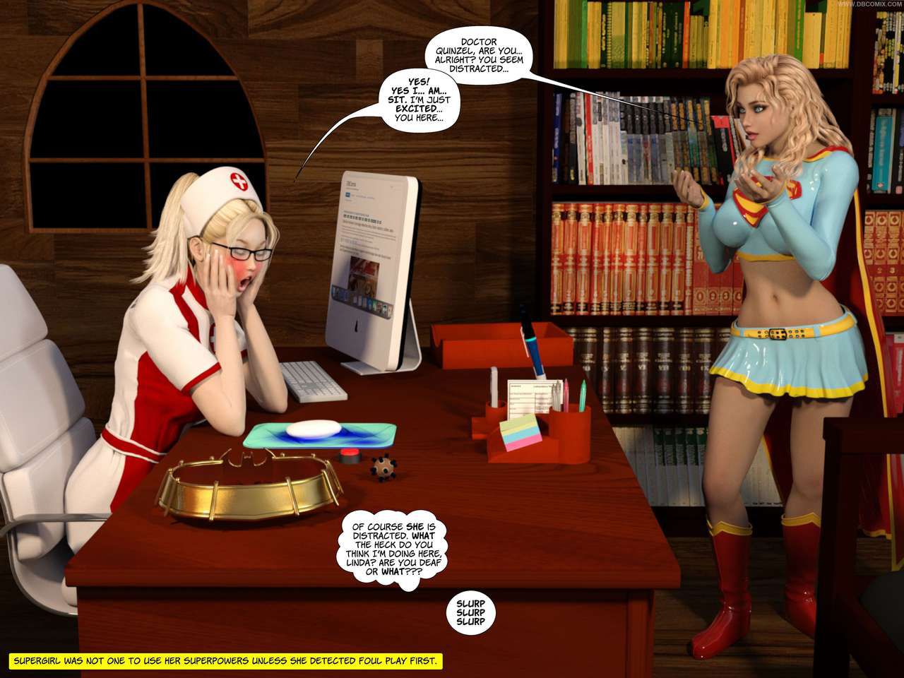 [DBComix] New Arkham for Superheroines 5 - All Work and No Play 67