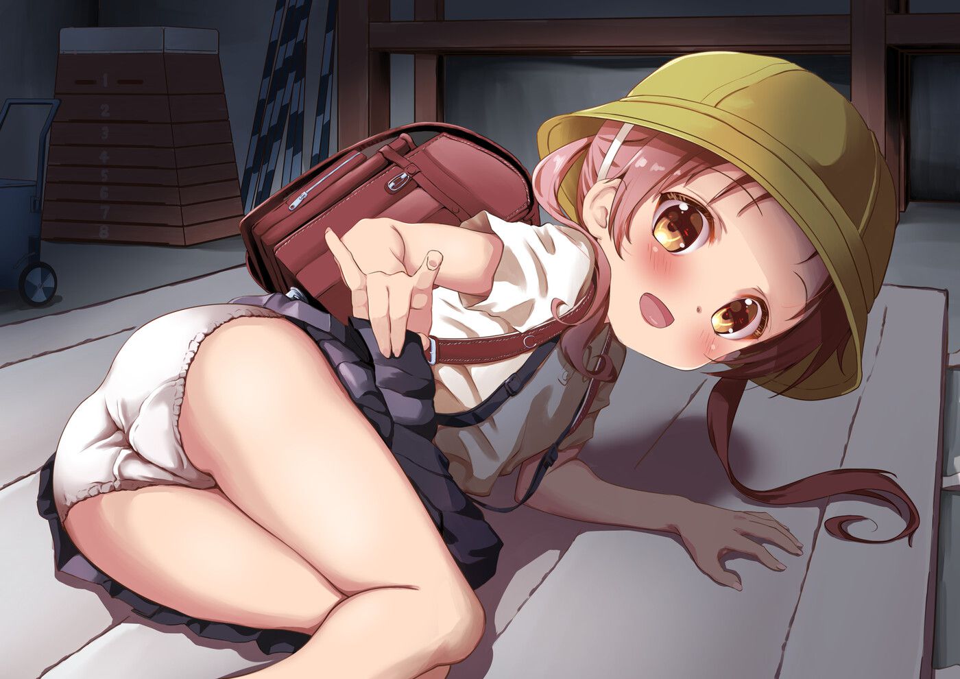 【Excited about Lori pants】 Lori pants secondary erotic image excited by looking at the cute figure of the treasure of the pants of the secondary loli girl 38
