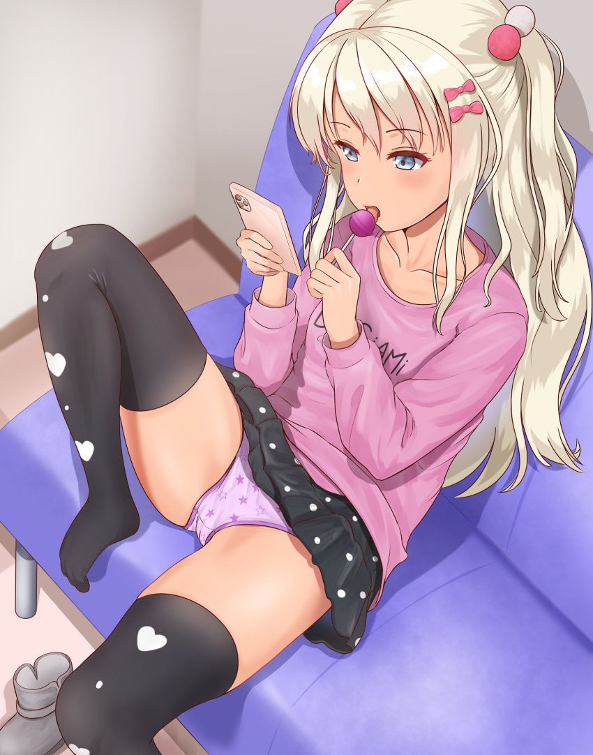 【Excited about Lori pants】 Lori pants secondary erotic image excited by looking at the cute figure of the treasure of the pants of the secondary loli girl 53