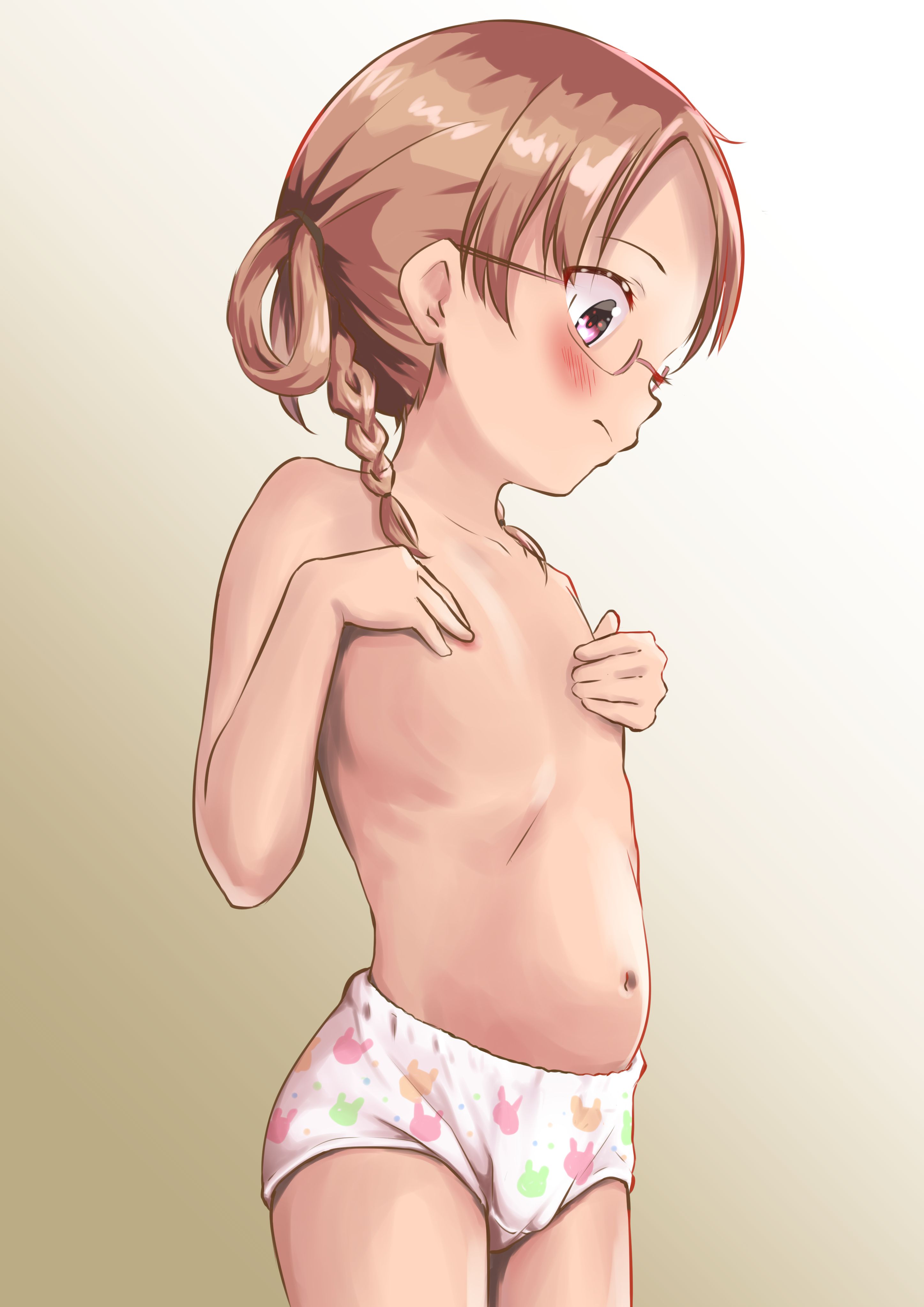 【Excited about Lori pants】 Lori pants secondary erotic image excited by looking at the cute figure of the treasure of the pants of the secondary loli girl 66