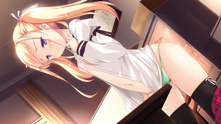 【Secondary】Erotic images of girls who are addicted to playing the horns of their own at the corner of the desk 29