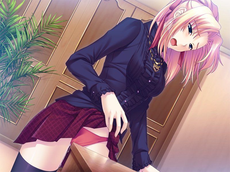 【Secondary】Erotic images of girls who are addicted to playing the horns of their own at the corner of the desk 42