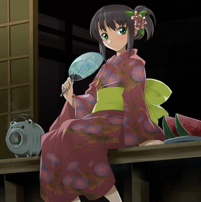 I'm going to get a nasty and obscene image of kimono and yukata! 1