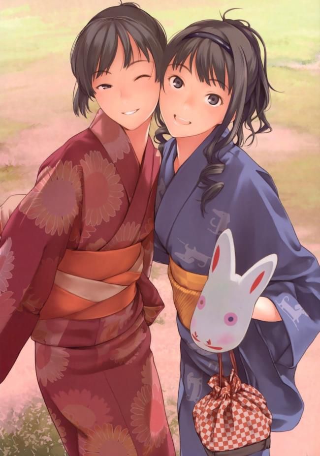 I'm going to get a nasty and obscene image of kimono and yukata! 12