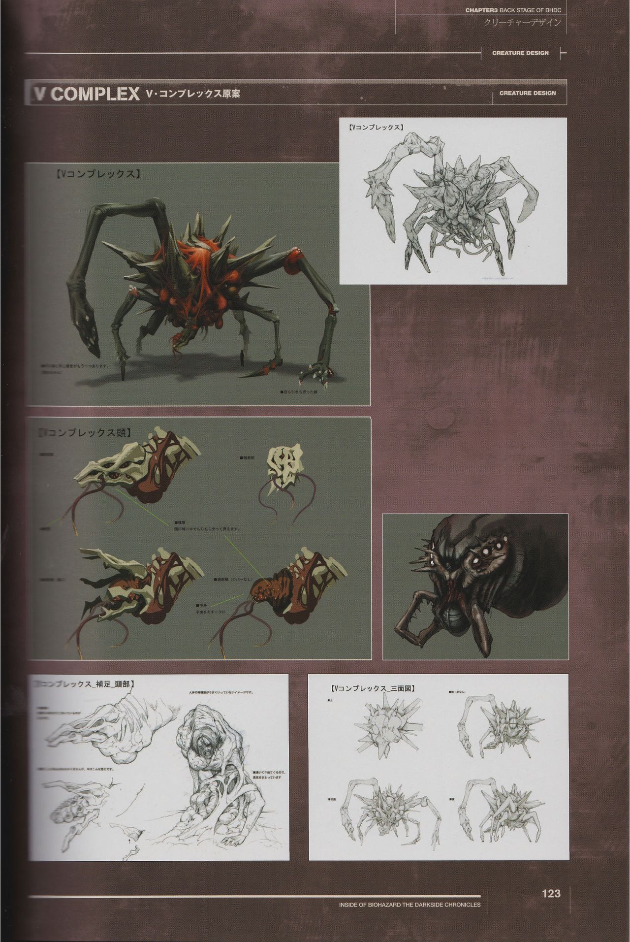 Resident Evil: The Darkside Chronicles Artbook 123