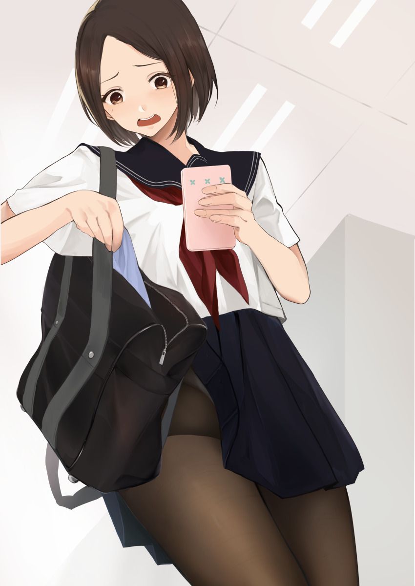 [THERE IS A JK] SECONDARY EROTIC THAT THE SKIRT IS CAUGHT IN THE STUDENT BAG AND IS PUNCHING... 4