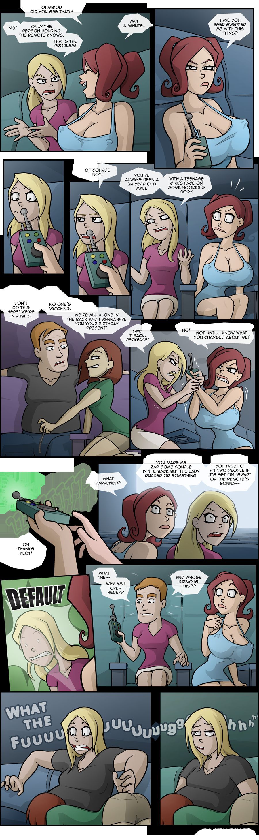 [Steamrolled] Crazy Girlfriend with Remote/New Girlfriend with Ray Gun (Ongoing) 13