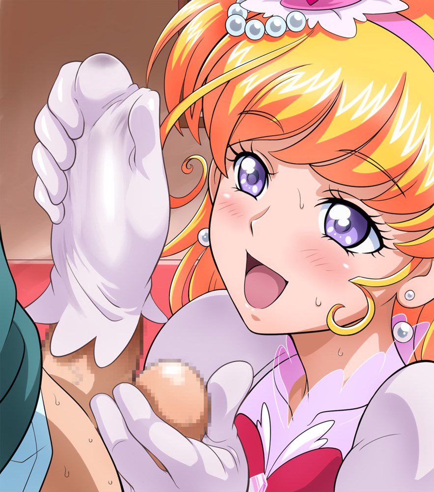 It's an erotic image of Precure! 6