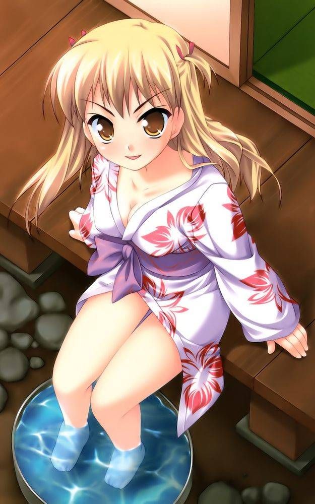 I collected erotic images of kimono and yukata 17