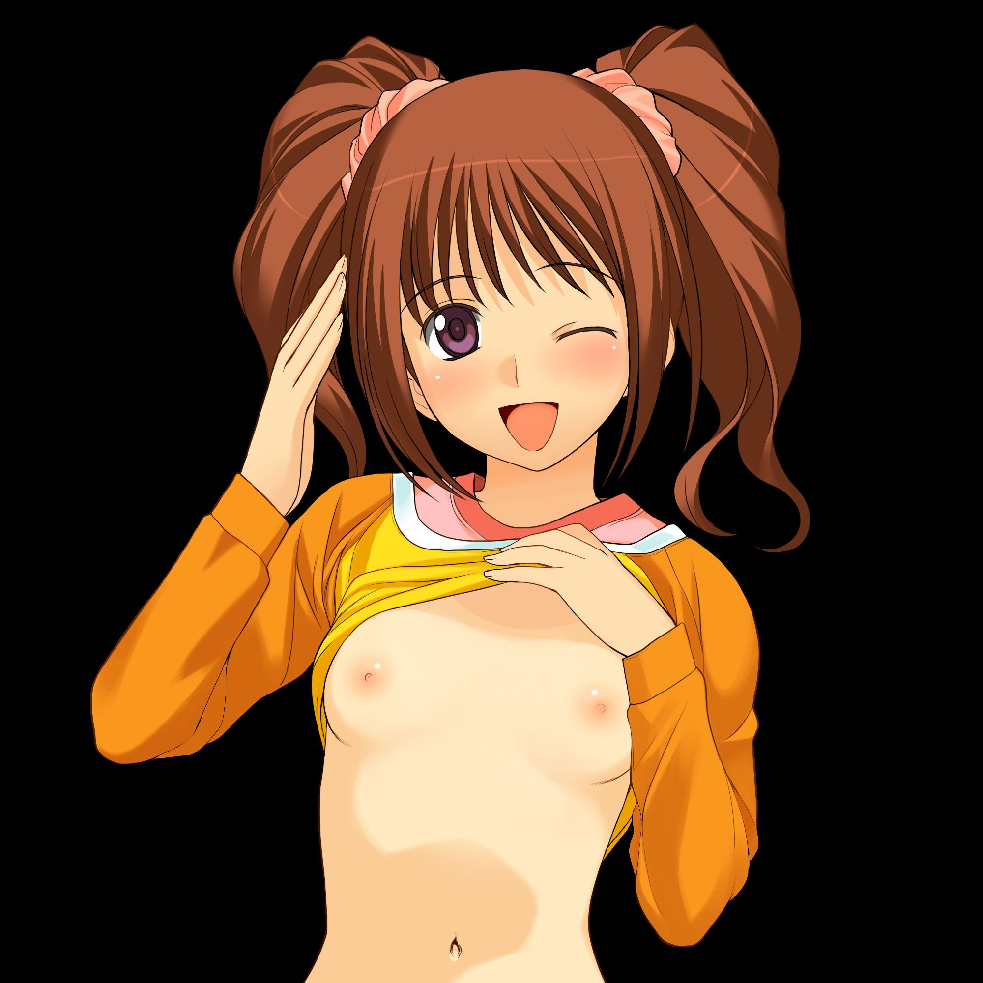 [Erocola Character Material] PNG background transparent erotic image material, such as anime characters Part 263 59