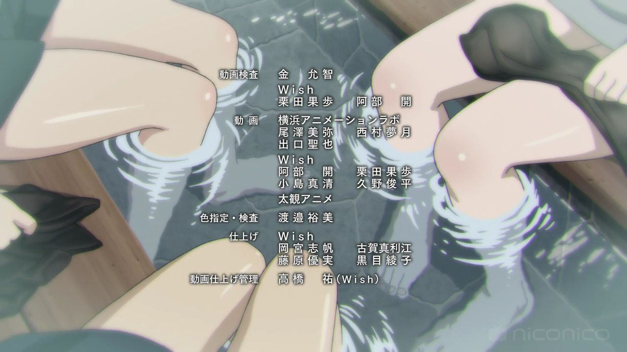 The erotic final episode that the erotic tights appearance of girls was greatly emphasized in the anime [See Tights] 12 episodes 17