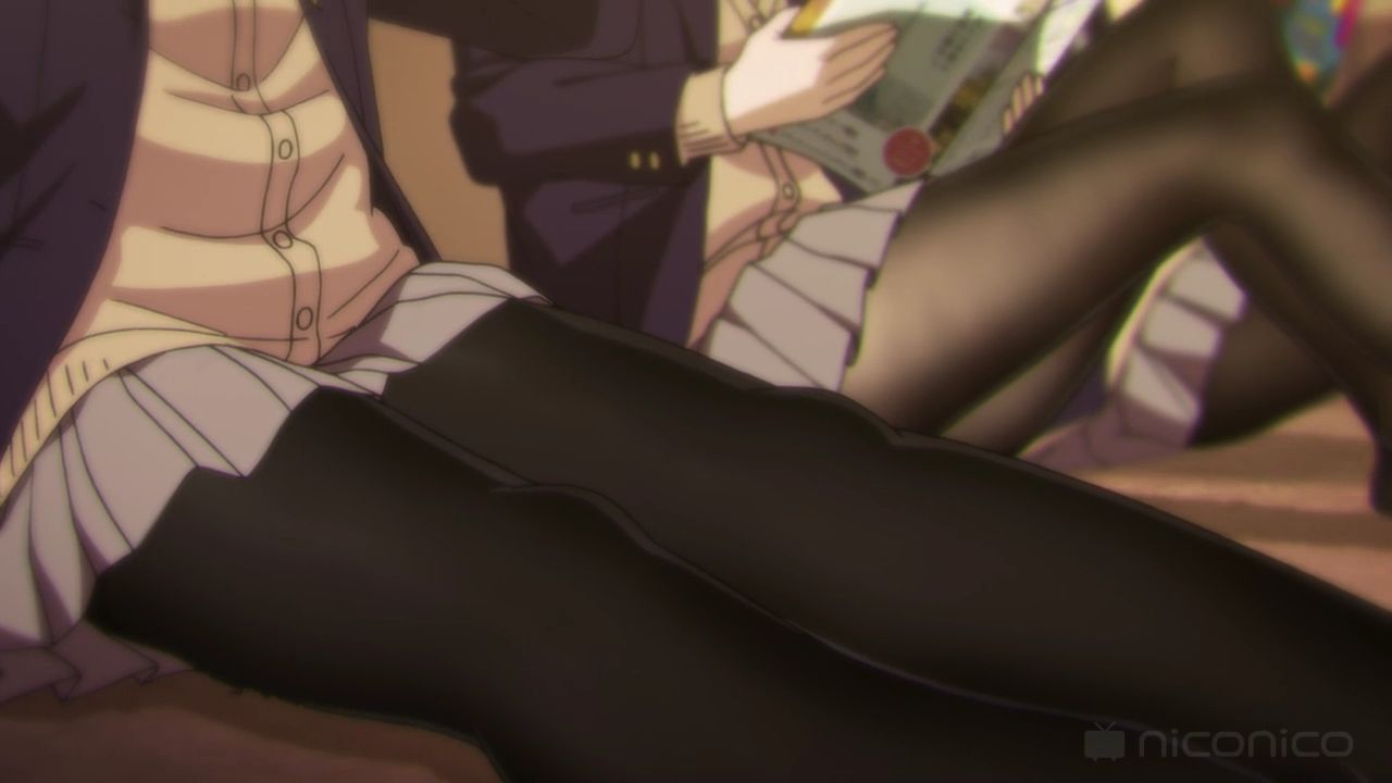 The erotic final episode that the erotic tights appearance of girls was greatly emphasized in the anime [See Tights] 12 episodes 2