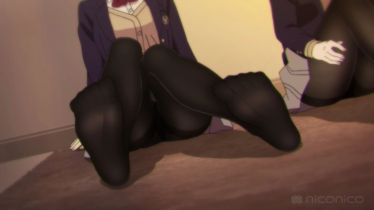 The erotic final episode that the erotic tights appearance of girls was greatly emphasized in the anime [See Tights] 12 episodes 7