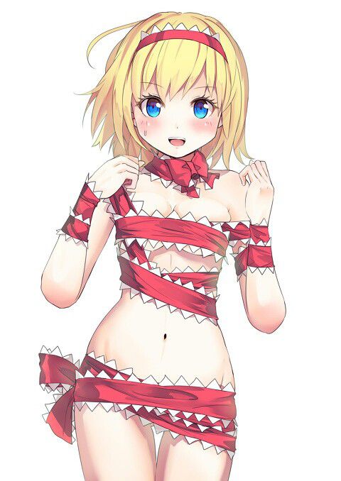 2D Erotic images summary of girls wrapped in ribbon 47 sheets 4