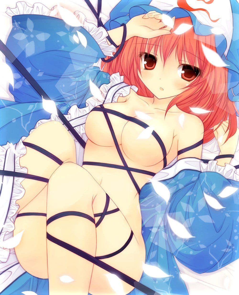 2D Erotic images summary of girls wrapped in ribbon 47 sheets 45