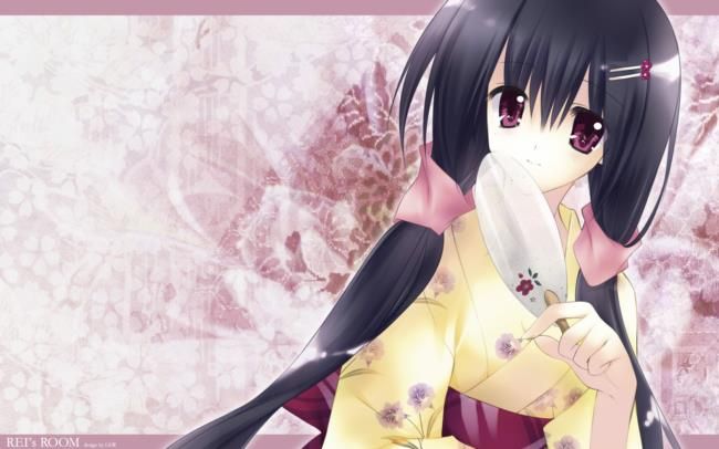Moe illustrations of Kimono and Yukata 4