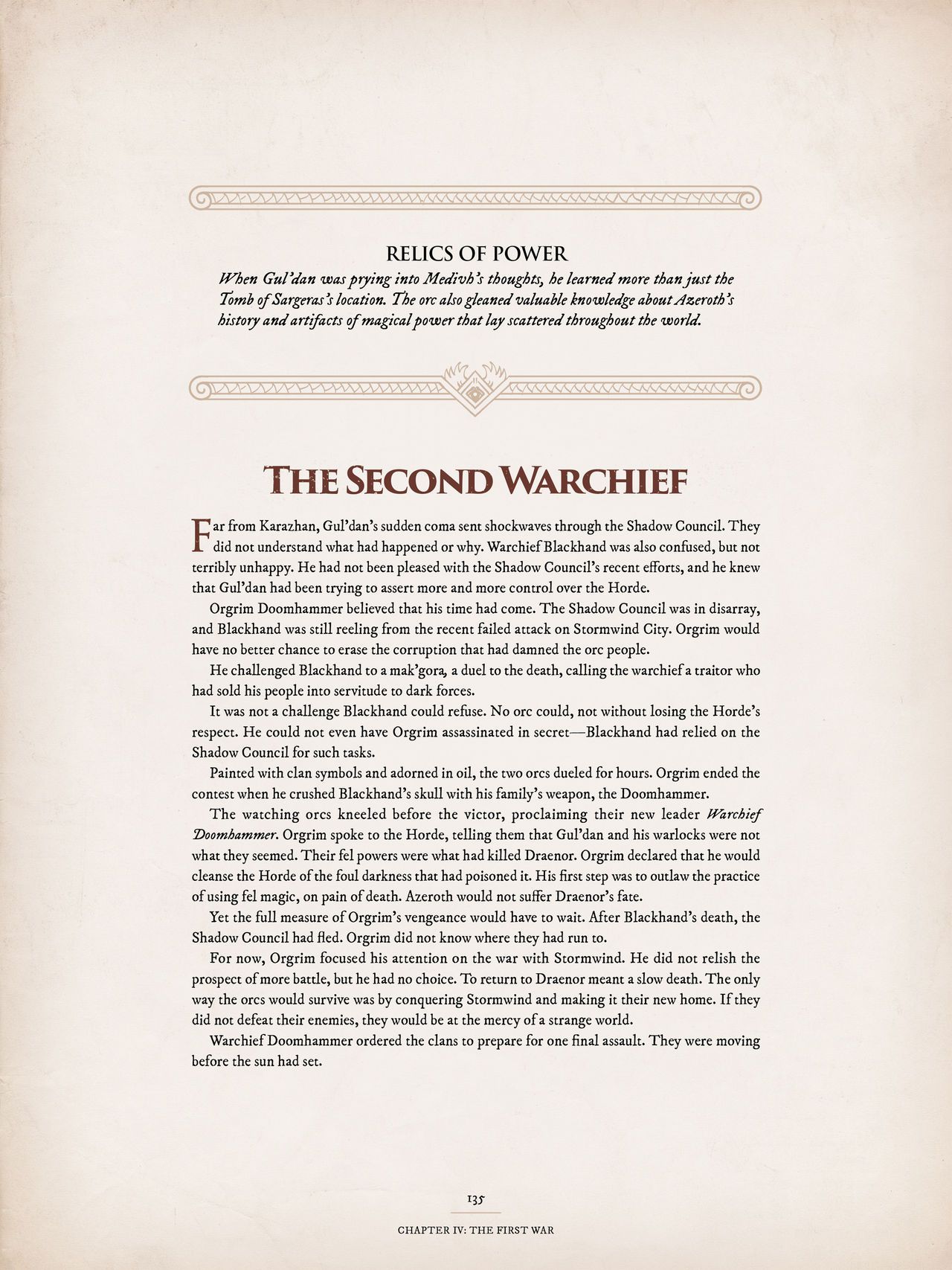 World of Warcraft Chronicle Volume II 132