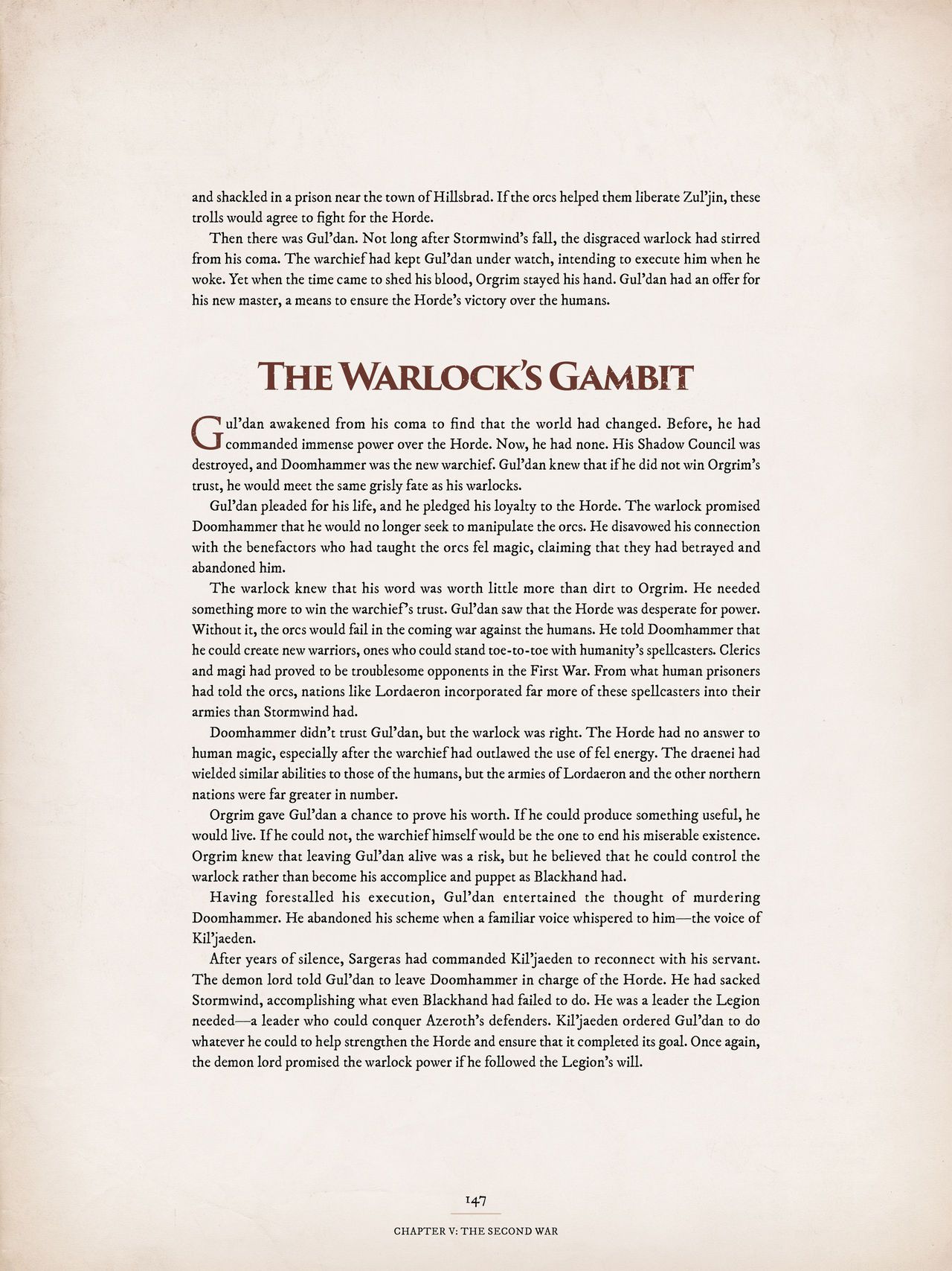 World of Warcraft Chronicle Volume II 143