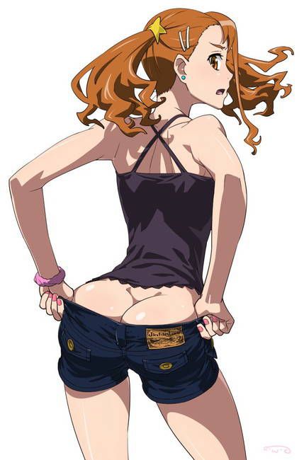 I want to pull out the erotic image of hot pants, so I'll put it on. 20
