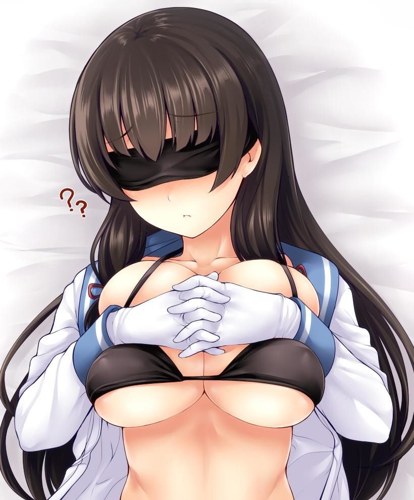 [Secondary] erotic image of the girl who is blindfolded in front of sex and is able to do as much as you like 16