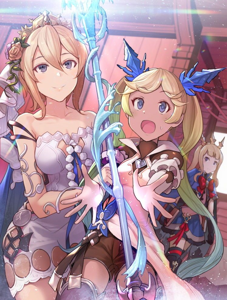 Take a secondary picture in Gran Blue Fantasy! 11