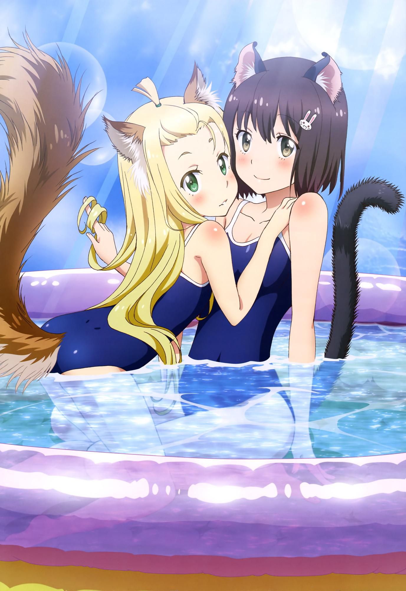 Koch is better than the pool or the sea in the resort. Girls cool off and play in the children's pool♪ 12