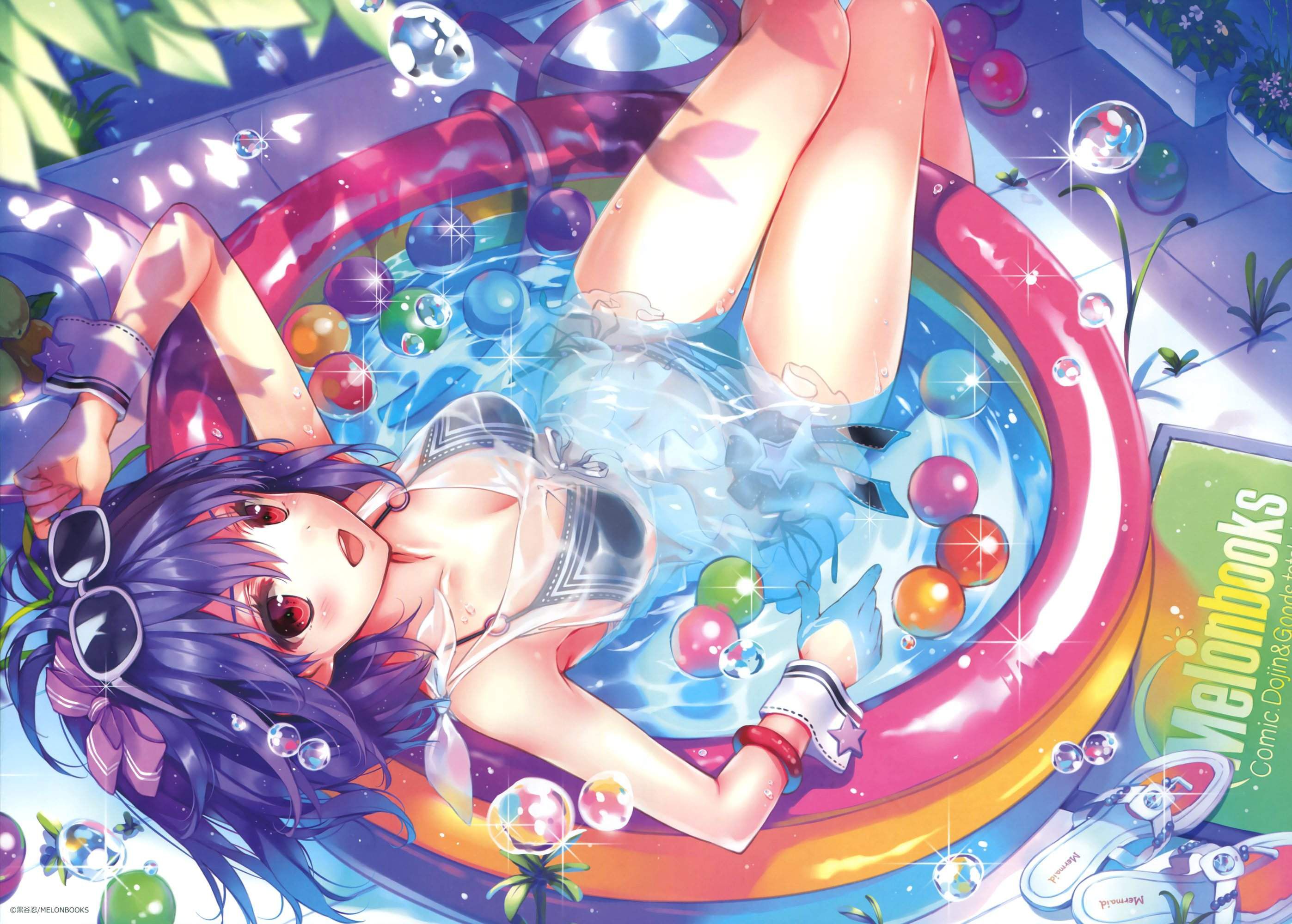 Koch is better than the pool or the sea in the resort. Girls cool off and play in the children's pool♪ 41