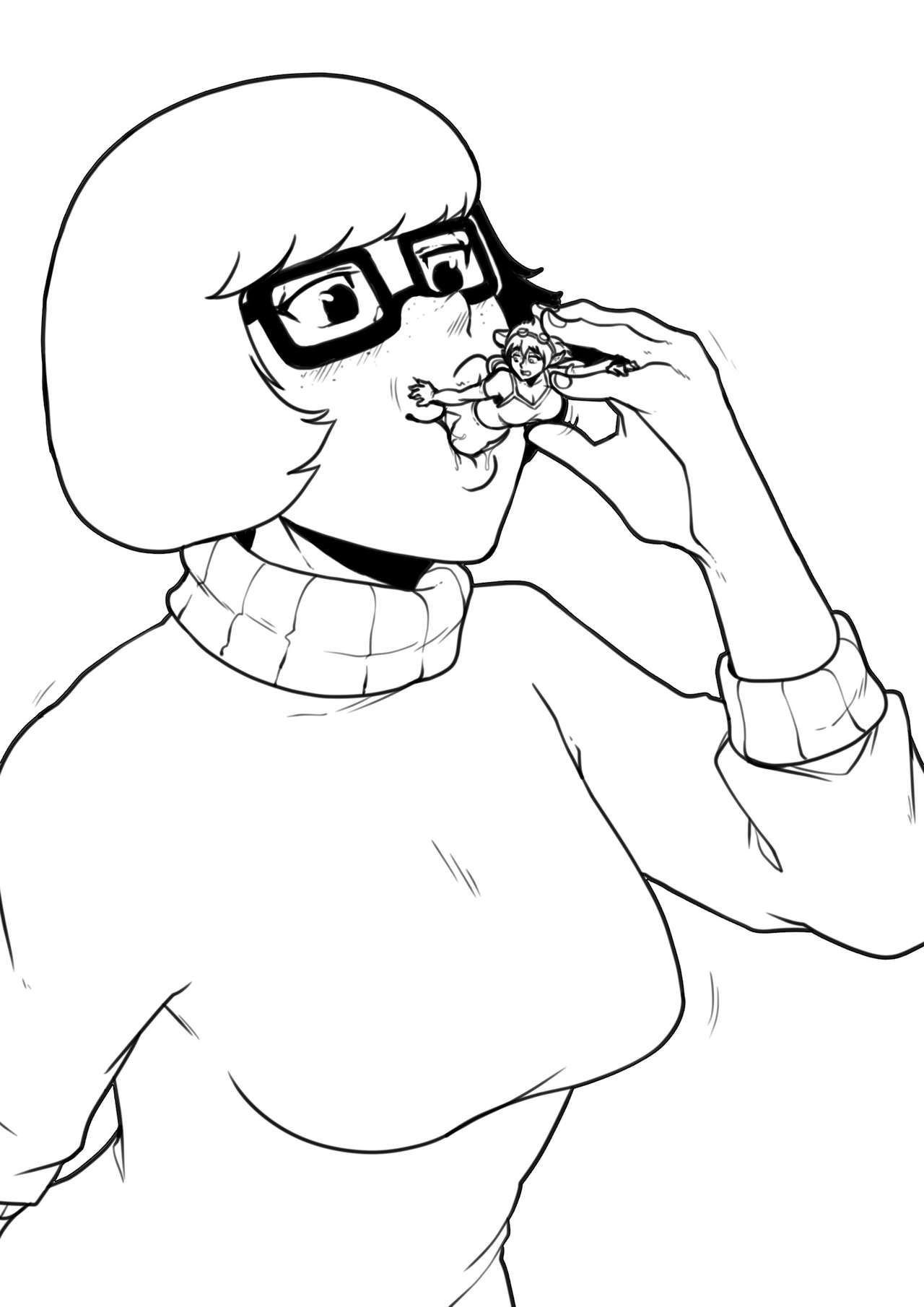 [ecchipandaa] Velma eats Jessica 1