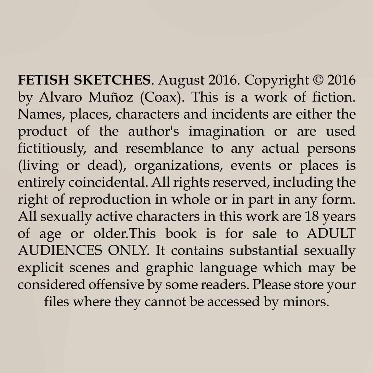 [Coax] Fetish Sketches 2