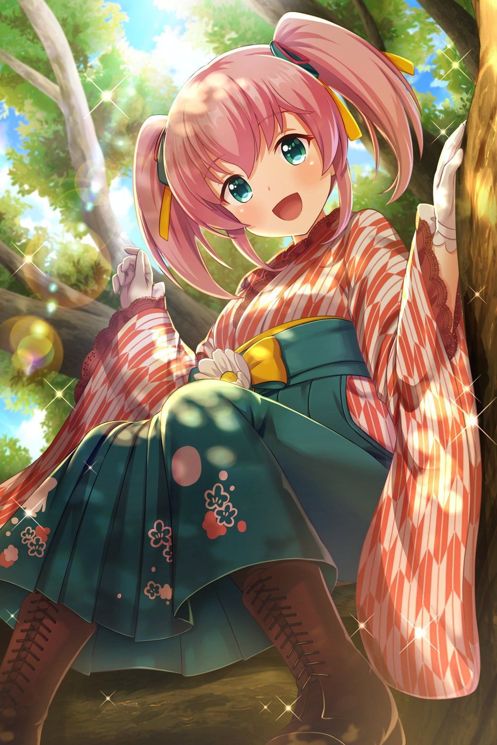 The second fetish image of kimono and yukata. 9