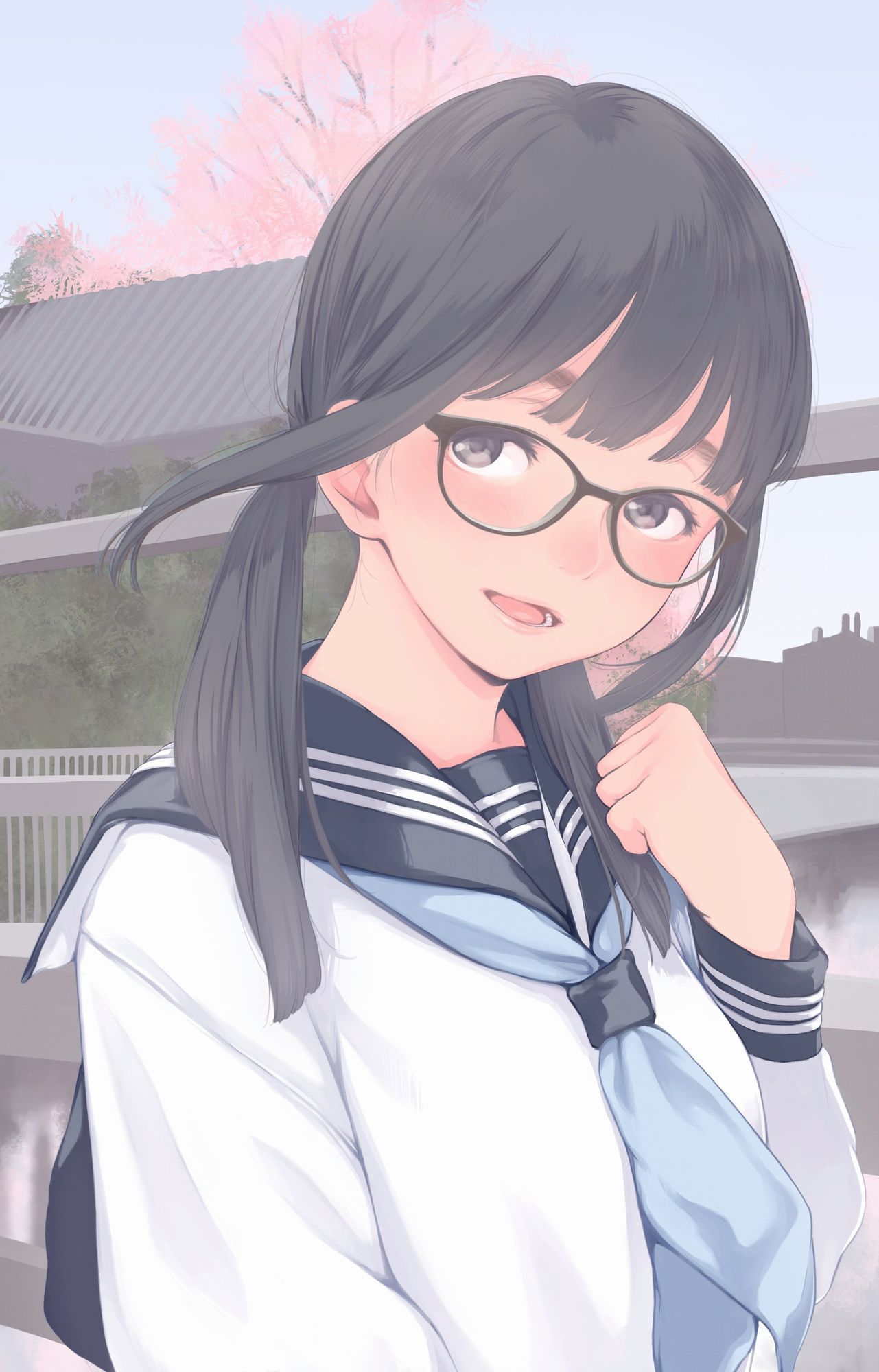 [2nd] Cute Glasses Daughter Secondary Image Part 45 [Glasses Daughter Non-Erotic] 25