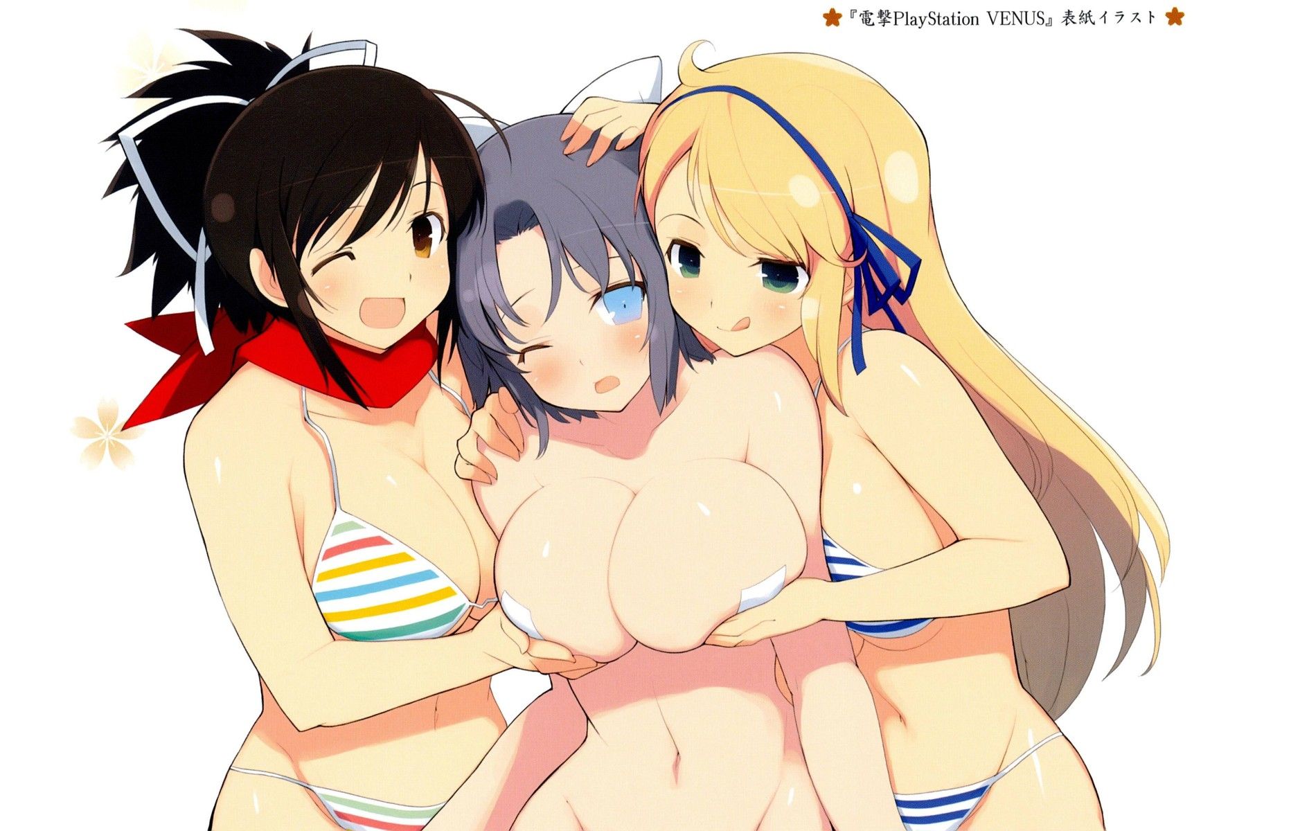 Why is Asuka-chan of Senran Kagura unpopular though it is cute, it is big and it is sex? 1