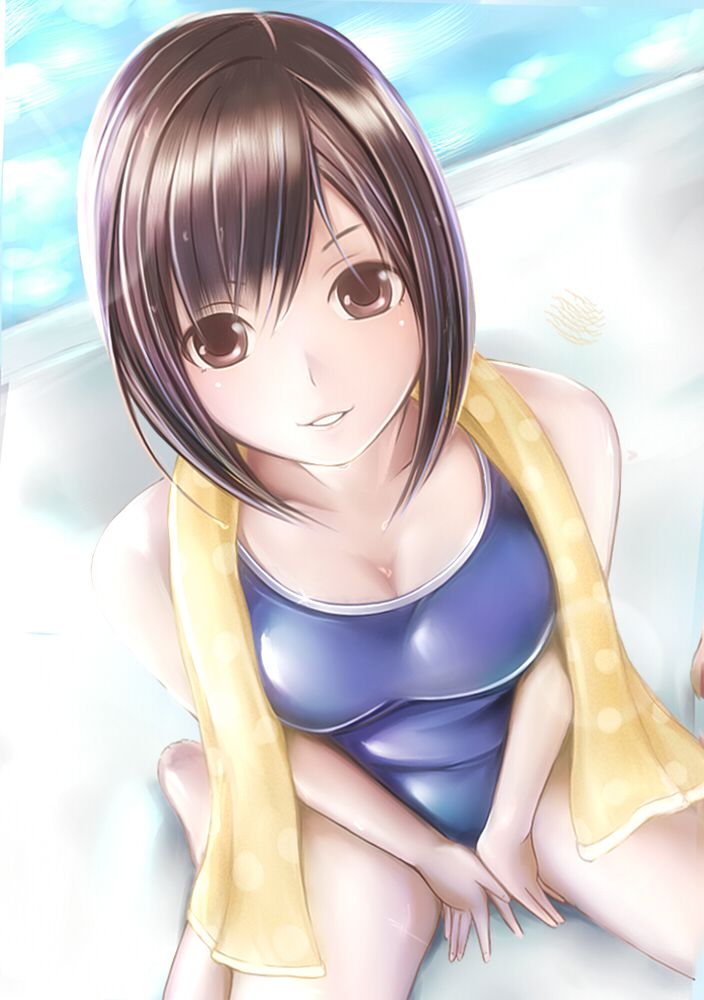 Two-dimensional sukui, swimming swimsuit beautiful girl erotic image assortment. vol.33 43