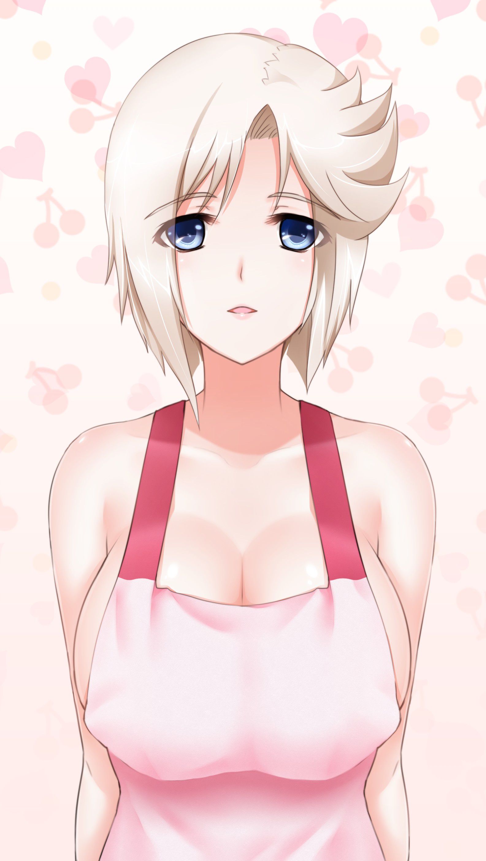 【Secondary】Erotic image of the girl in the naked apron that will be erected immediately when you get home 11
