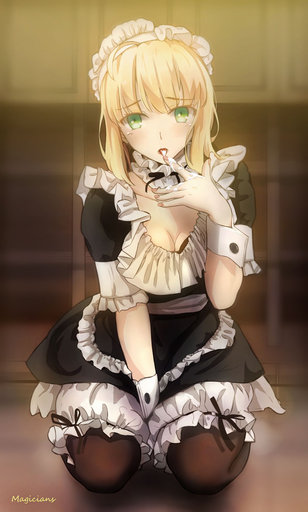 Why does a girl in maid clothes look so sexual? 18