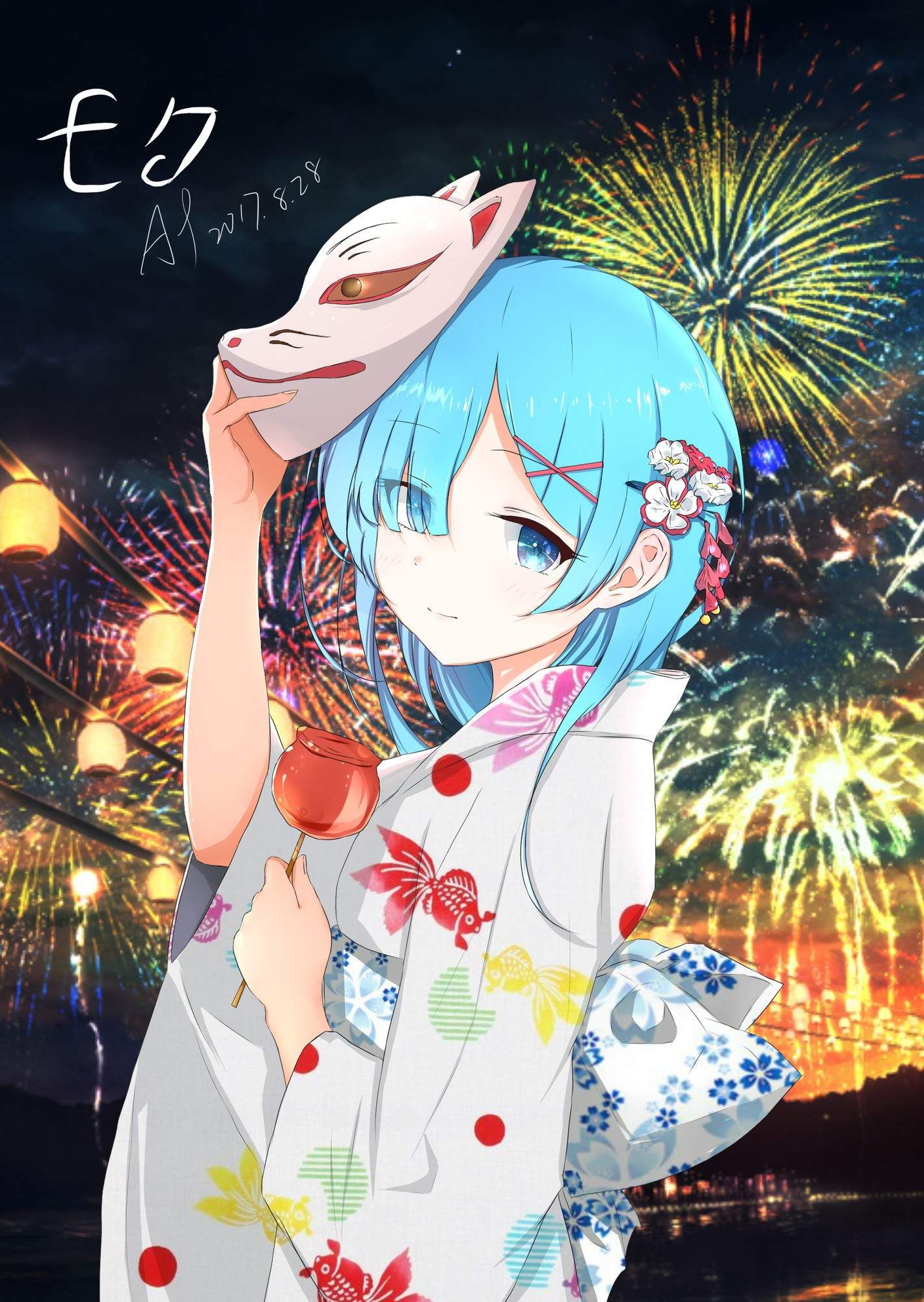 What is your wish? ♪ July 7th, so i'll take the cute girl image of Tanabata☆ 11