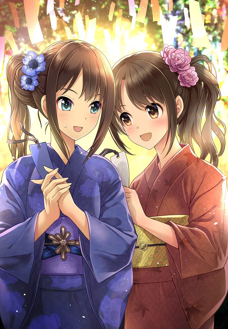 What is your wish? ♪ July 7th, so i'll take the cute girl image of Tanabata☆ 7