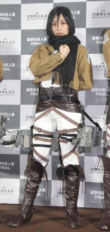 Beautiful Woman Ana Ugaki Misato's Attack On Titan Mikasa's Fierce Cosplay !!!!!! 5