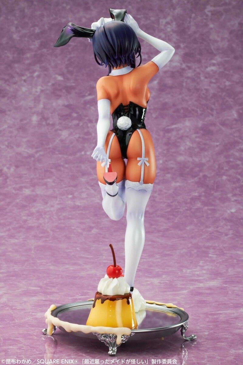 "The maid I recently hired is suspicious" Erotic figure of Lilith with erotic Dosquebe maid bunny 13