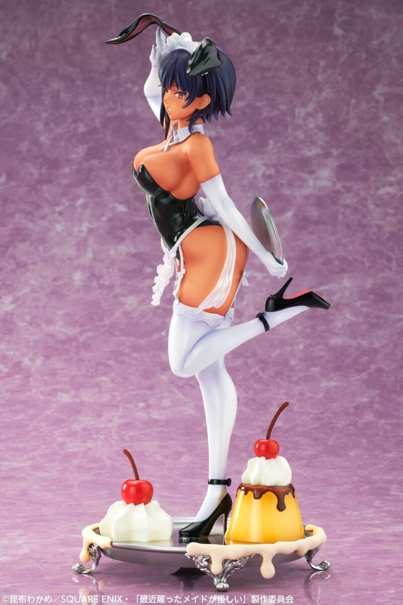 "The maid I recently hired is suspicious" Erotic figure of Lilith with erotic Dosquebe maid bunny 4