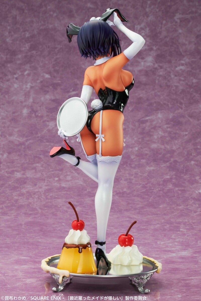 "The maid I recently hired is suspicious" Erotic figure of Lilith with erotic Dosquebe maid bunny 8