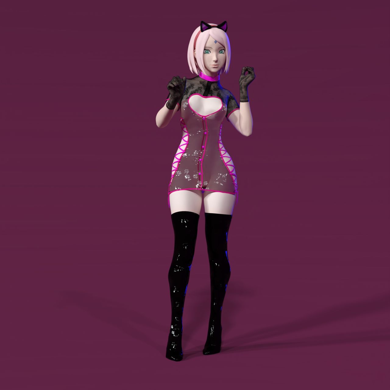 [valenok] Sakura Fitting 11 Outfits (Boruto) 4