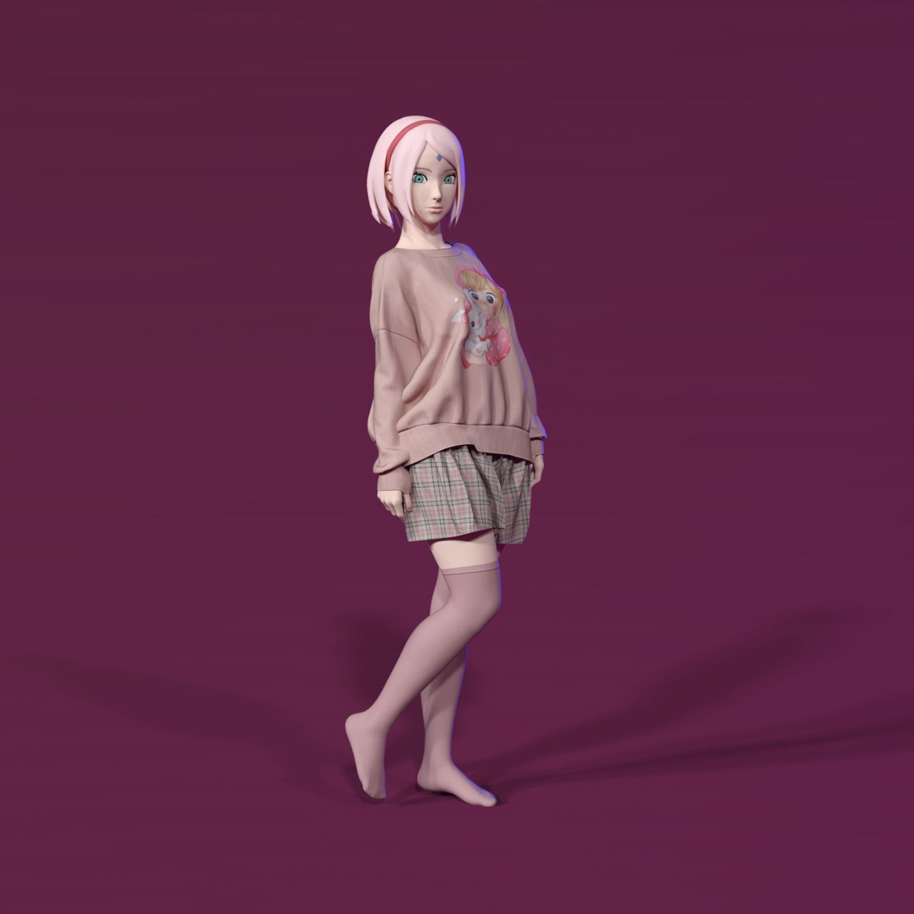 [valenok] Sakura Fitting 11 Outfits (Boruto) 9