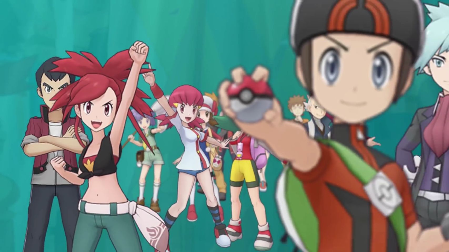 "Pokemon Masters" All the erotic girl trainers who dress up in a big dress gather 32
