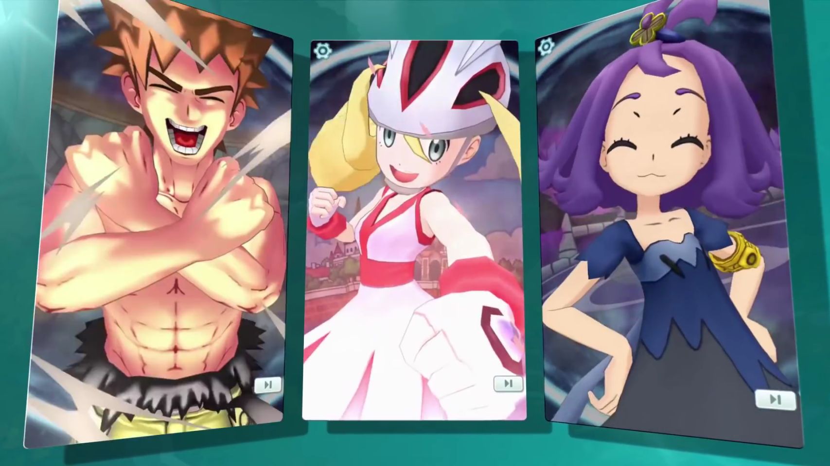 "Pokemon Masters" All the erotic girl trainers who dress up in a big dress gather 35